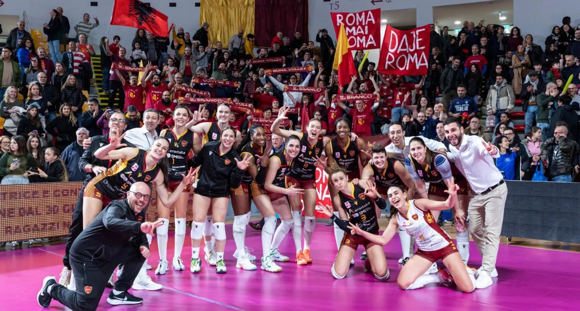 Roma Volley femminile: vittoria strategica su Casalmaggiore